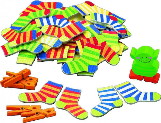 Board Game Οι Κάλτσες for 2-6 Players 4+ Years Old Haba