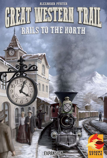 Game Expansion Great Western Trail Rails of the North for 2-4 Players 14+ Years Old (EN) Eggert Spiele