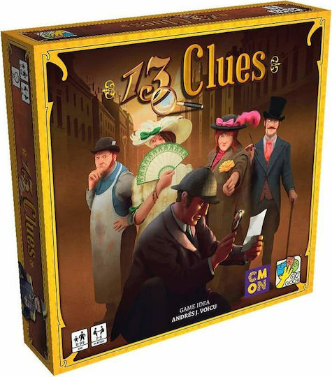 Настолна игра 13 Clues за 2-6 играчи 8+ години (EN) Da Vinci Games