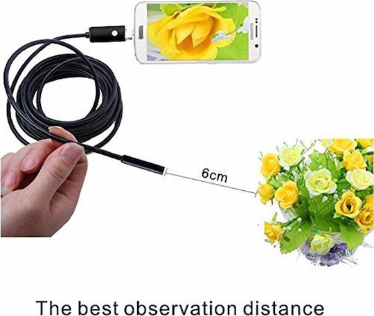 Endoscope Camera 640x480 pixels for Mobile with 5m Cable