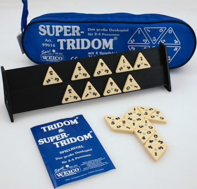 Brettspiel Super Tridomino (EN) für 2-4 Spieler Ab 6+ Jahren Weico