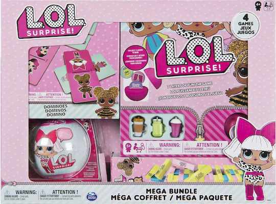 Επιτραπέζιο Παιχνίδι LOL Surprise Mega Packet για 2-4 Παίκτες 4+ Ετών (EN) Spin Master