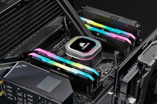 Corsair Vengeance RGB Pro SL 16GB DDR4 RAM cu 2 module (2x8GB) și