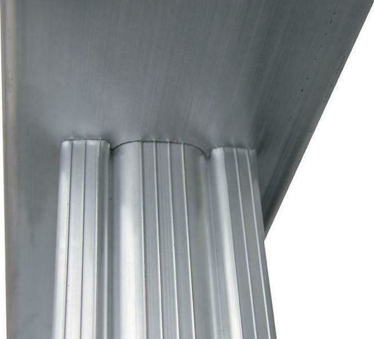 Profal Dublu Scara combinata Aluminiu 2x9