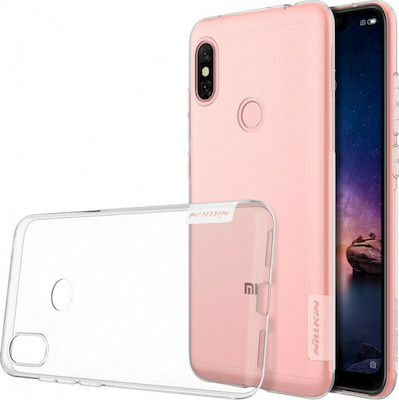 Nillkin Nature Coperta din spate Silicon Transparent (Redmi Note 6 Pro)