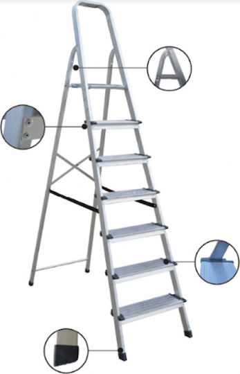 Profal Ladder Aluminum with 3+1 Steps 150pcs