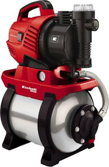 Einhell Geww 5537 E Einstufig Einphasig Wasserdruckpumpe mit Behälter 20 Liter 550W