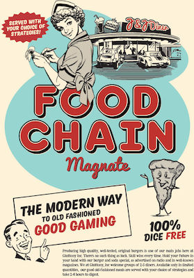 Splotter Board Game Food Chain Magnate for 2-5 Players 14+ Years (EN)