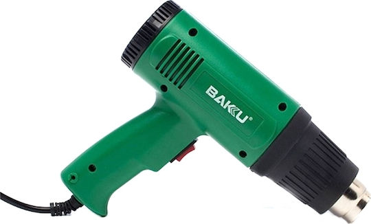 Baku BK8033 Пистолет за горещ въздух 450W с регулиране на температурата до 480°C