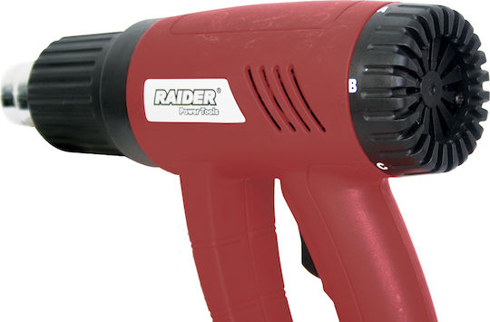 Raider RD-HG12 Пистолет за горещ въздух 2000W с регулиране на температурата до 600°C