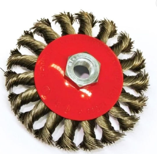 Benman 74316 Wire Brush with Bristles 125mm Μ14