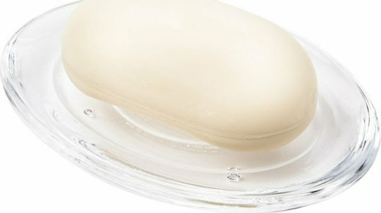 Umbra Countertop Soap Dish Droplet Transparent