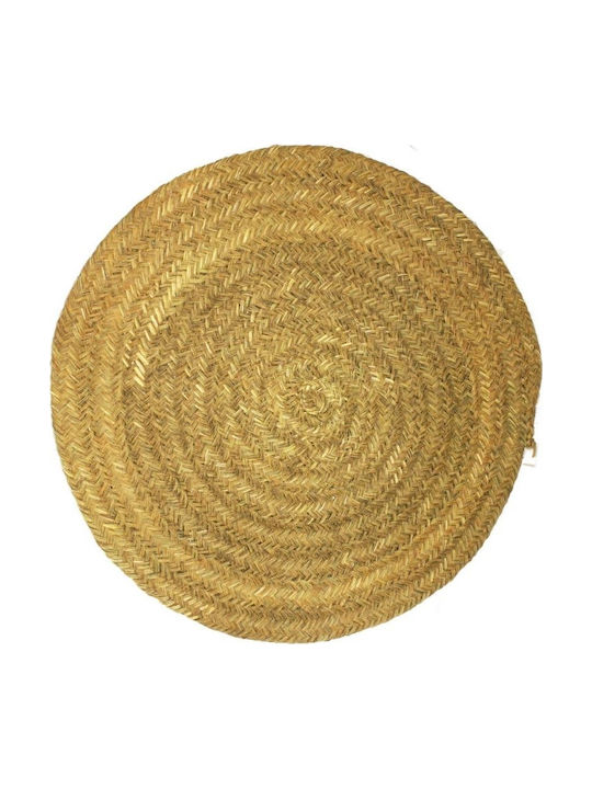 Synchronia Rug Round Summer Wicker Beige