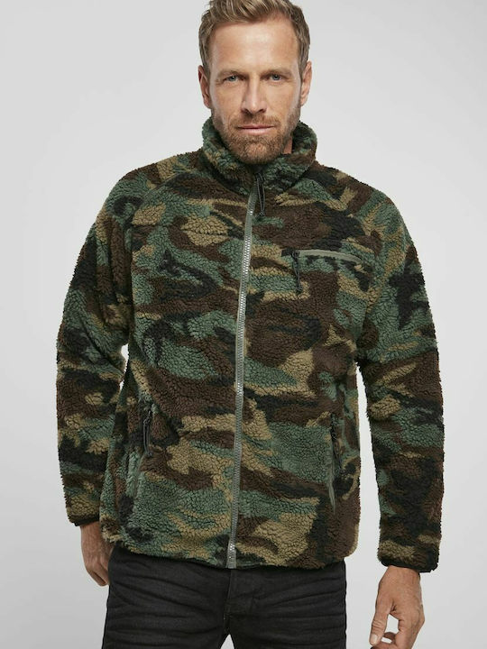 Herren Fleecejacke Mehrfarbig