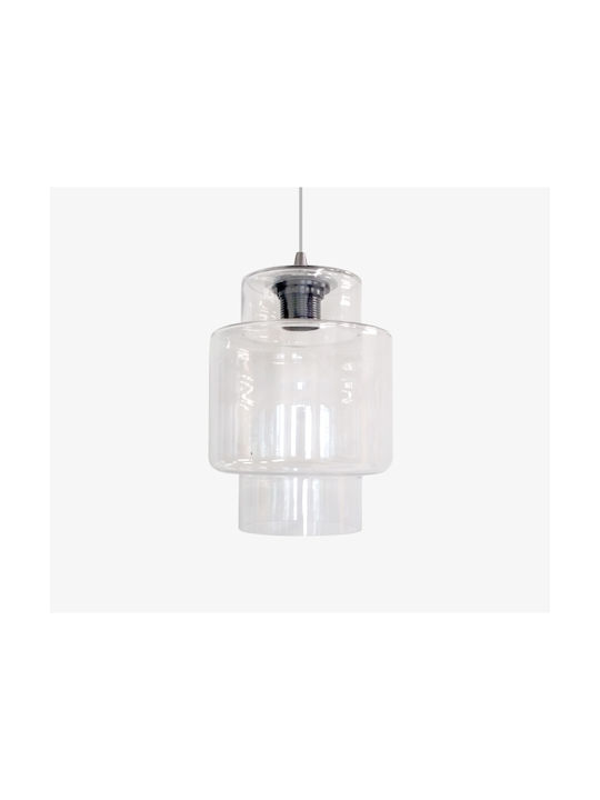 Luma Pendant Light Single-Light for Socket E27 Transparent