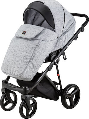 Adamex Cristiano 3 in 1 Adjustable 3 in 1 Baby Stroller Suitable for Newborn Gray