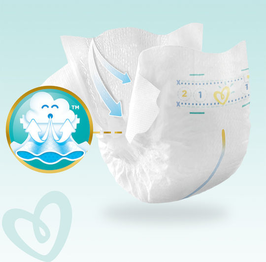 Pampers Tape Diapers Premium Care No. 2 for 4-8kg 46pcs