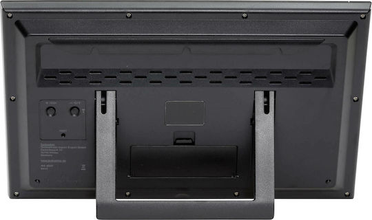 Technoline Масов Дигитален Часовник LCD с Будилник Черен WS 8007