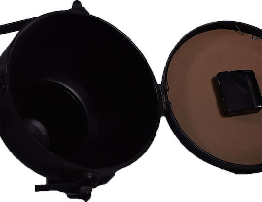 SP Souliotis Tischuhr mit Zeigern Schwarz 11-128-2