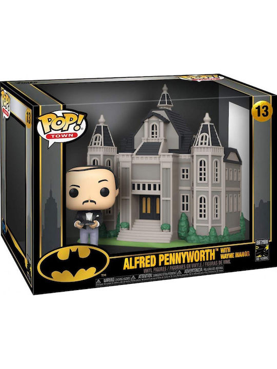 Funko Pop! Oraș: Alfred Pennyworth with Wayne Mansion 13