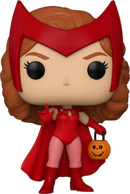 Funko Pop! Marvel: Marvel - Halloween Wanda 715 Cap de bobble