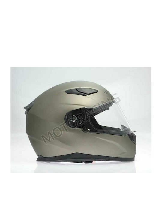 Zen ZN-816 Titanium Matt Κράνος Μηχανής Full Face με Sunvisor