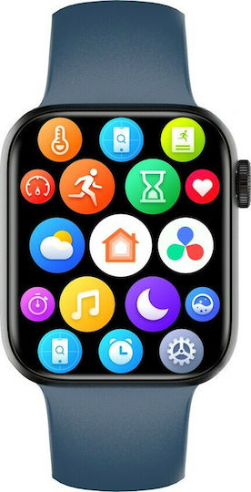 HiFuture HiTime Smartwatch με Παλμογράφο (Μπλε)