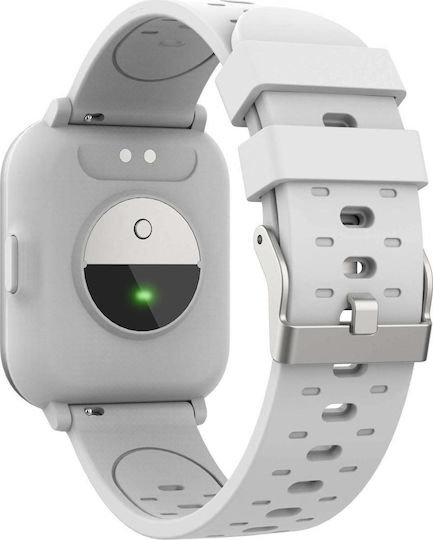 Denver SW-163 Smartwatch mit Pulsmesser (Weiß)