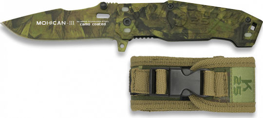 K25 Mohican III Taschenmesser Mehrfarbig in Scheide