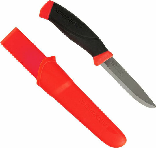 Morakniv Companion Rescue SRT Safe (S) Μαχαίρι Hi-Vis Red σε Θήκη
