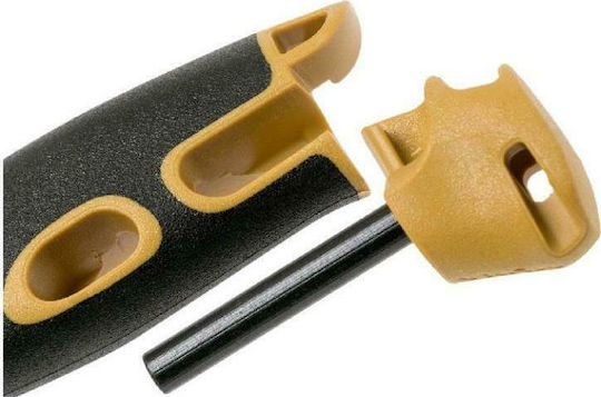 Morakniv Companion Spark (S) Нож Жълт с Калъф