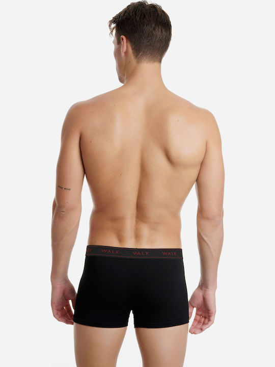 Herren Boxershorts Schwarz 3Packung