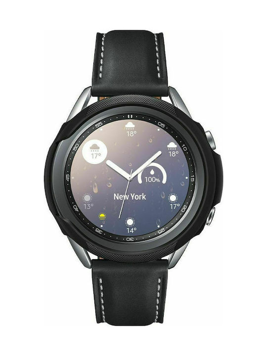 Spigen Liquid Air Carcasă de Silicon Negru mat pentru Galaxy Watch 3 41mm