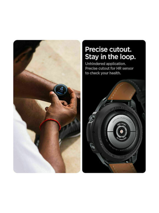 Spigen Liquid Air Θήκη Σιλικόνης Matte Black για το Galaxy Watch 3 41mm