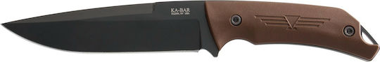 Ka-Bar Jarosz Turok Knife Survival Brown in Sheath