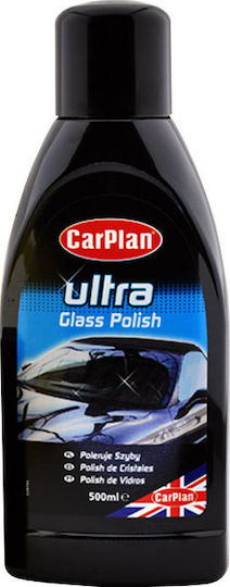 Car Plan Ultra Glass Polish Pastă de lustruire pentru geamuri auto 500ml