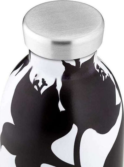 24Bottles Clima Μπουκάλι Θερμός Ανοξείδωτο BPA Free 500ml Μαύρο