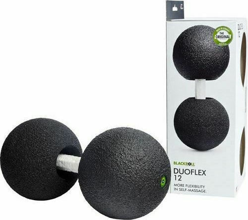Blackroll Duoflex Топчест ролер Черен 12см