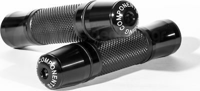 Xinli Motorcycle Grips with Handlebar Counterweights XL280B in Black Colour 265-00-32791