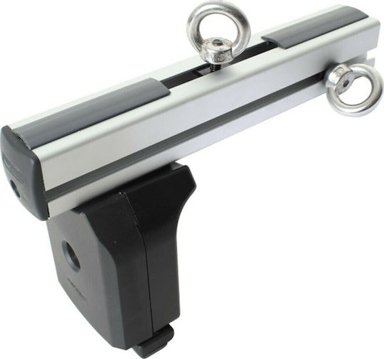 Menabo Μπάρα Οροφής Αλουμινίου Professional 135εκ. για Peugeot Partner Opel Combo Fiat Fiorino Renault Trafic Toyota Proace Citroen Berlingo Nissan NV200 Ford Tourneo Courier (Χωρίς πόδια) Ασημί