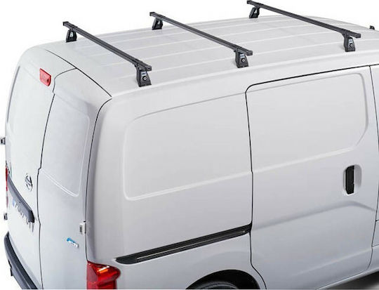 Auto Gs Metallic Car Roof Bars for Suzuki Grand Vitara 5D Set with Roof Rack Legs Black