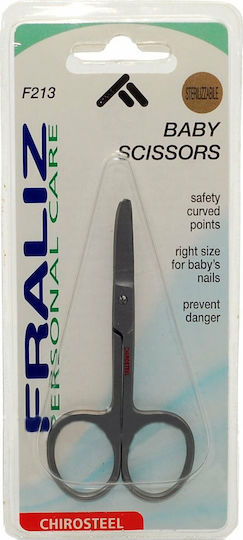 Fraliz Baby Nail Scissors Silver 1pcs