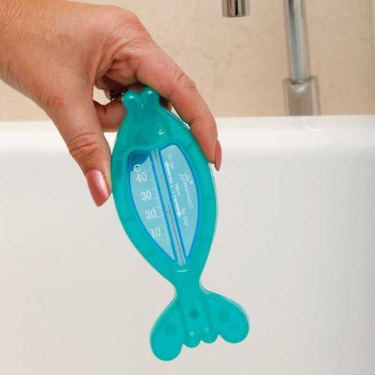Dreambaby Αναλογικό Θερμόμετρο Μπάνιου Fish 10°C έως 40°C Γαλάζιο