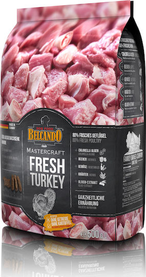 Belcando Mastercraft Fresh Turkey 0.5kg Ξηρά Τροφή χωρίς Σιτηρά για Ενήλικους Σκύλους με Γαλοπούλα
