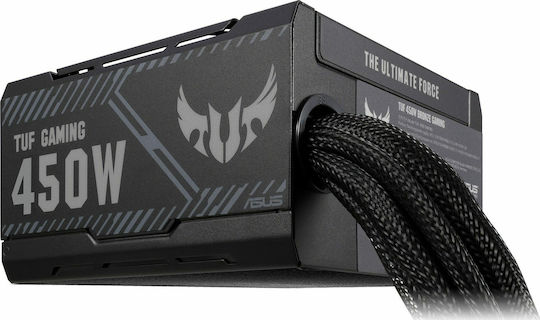 Asus TUF-GAMING-450W 450W Μαύρο Τροφοδοτικό Υπολογιστή Full Wired 80 Plus Bronze