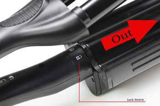 Hair Tech 3in1 Wang Hair Curling Iron HT049