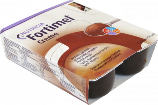 Nutricia Fortimel Creme Ειδικό Συμπλήρωμα Διατροφής 125gr Σοκολάτα