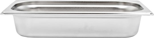 vidaXL Σκεύος Gastronorm Ανοξείδωτο GN1/3 με Βάθος 65mm (8τμχ) Τεμ Gn Χιλ Ατσάλι