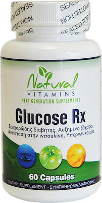 Natural Vitamins Glucose Rx 60 κάψουλες