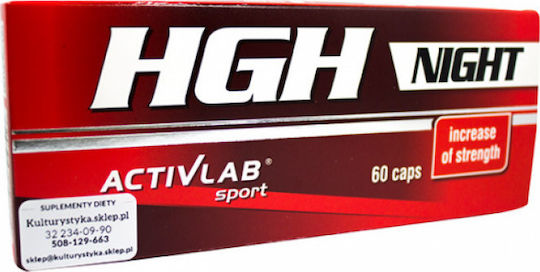 ActivLab Hgh Grow Hormone Formula Night Ειδικό Συμπλήρωμα Διατροφής 60 κάψουλες